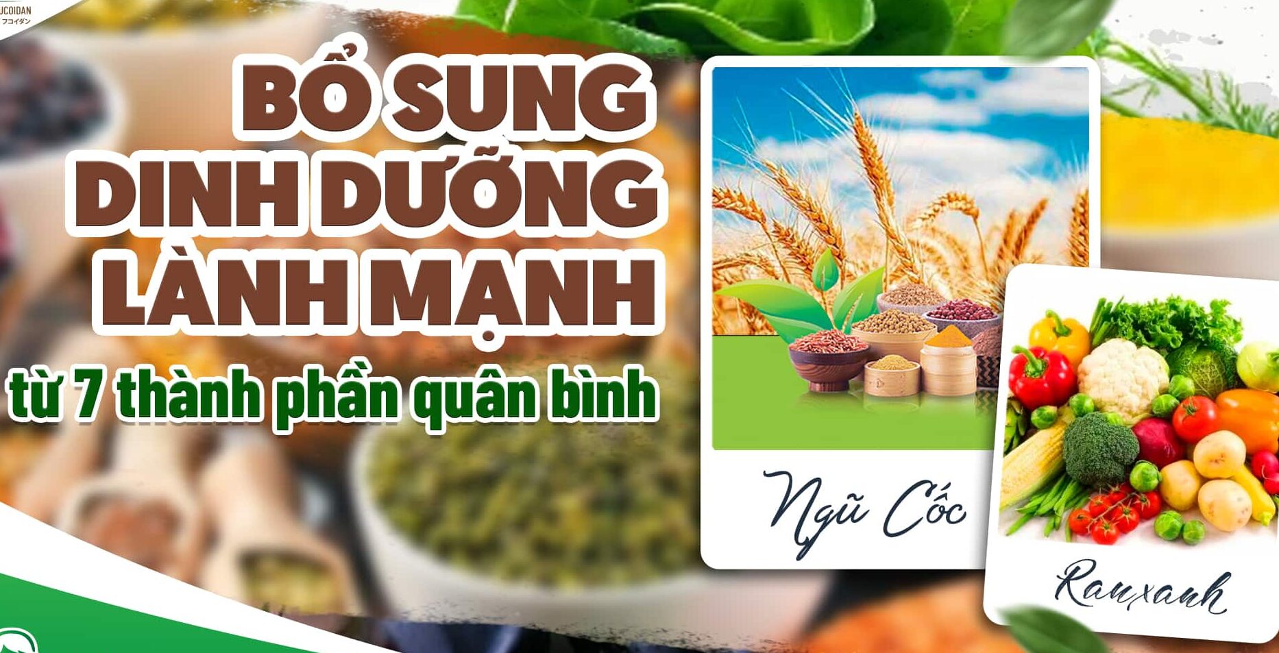 Bổ sung dinh dưỡng lành mạnh với 7 thành phần quân bình từ Thực dưỡng Fucoidan